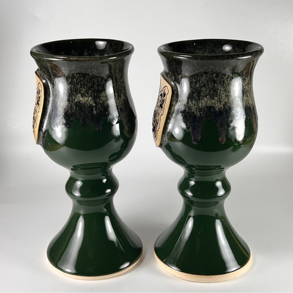 Renaissance Festival At Mosi 2014 Unicorn Goblet Chalice Souvenir Gift Lot of 2 - Picture 2 of 10